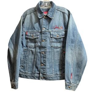RARE Shady Limited Vintage Y2K Denim Jacket - 8 Mile Eminem Slim Shady - Medium
